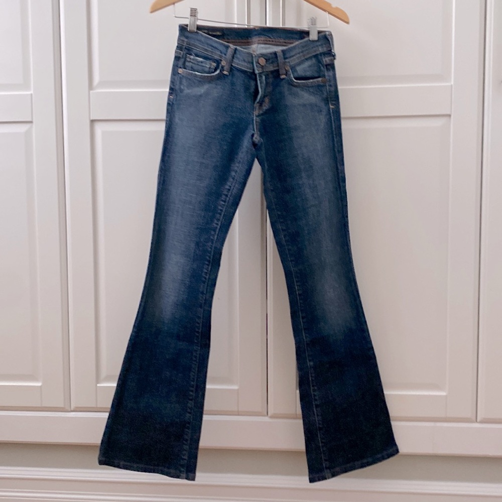 Citizens of humanity low rise flare jeans